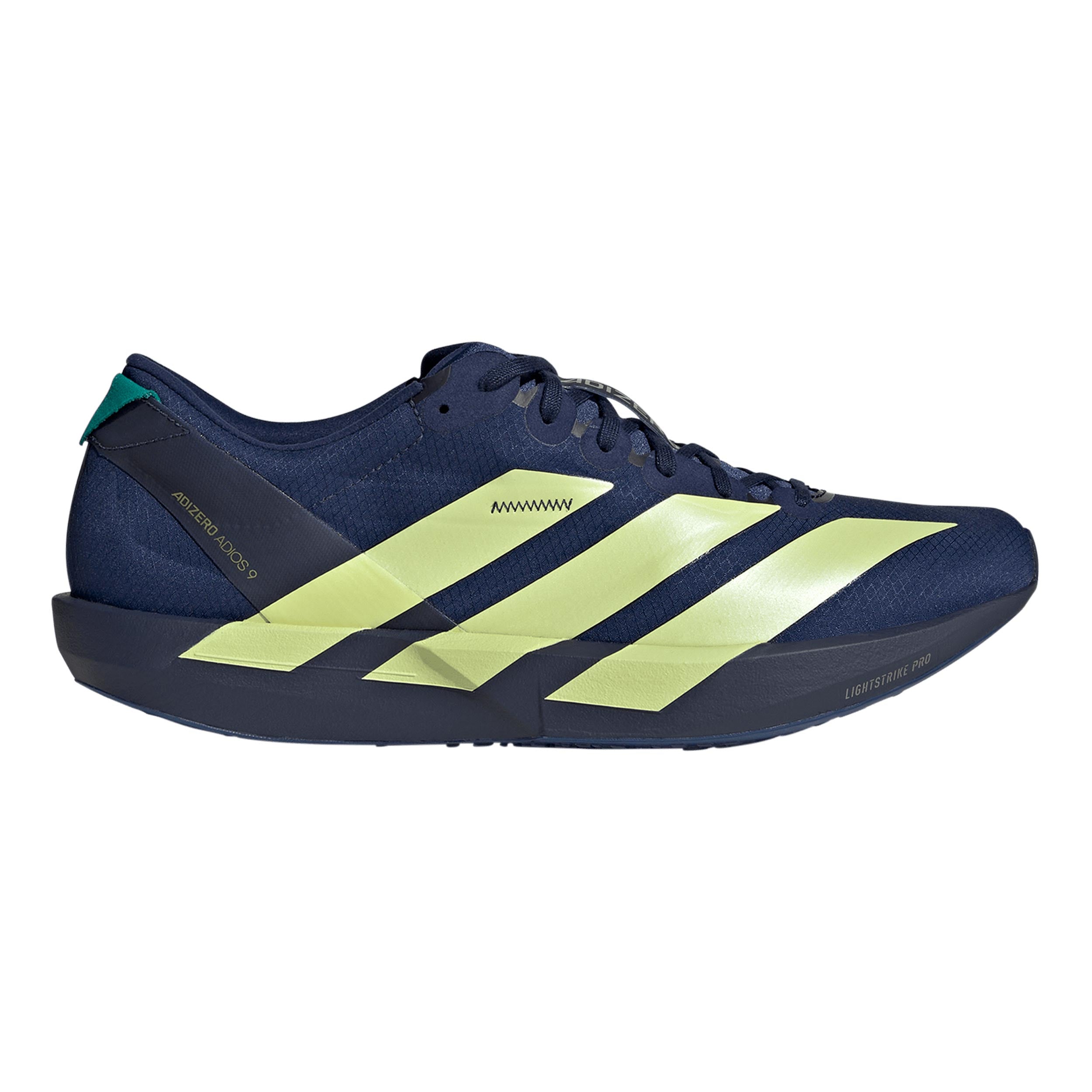 adidas adizero Adios 9 Tävlingssko Herrar - mörkblå, gul