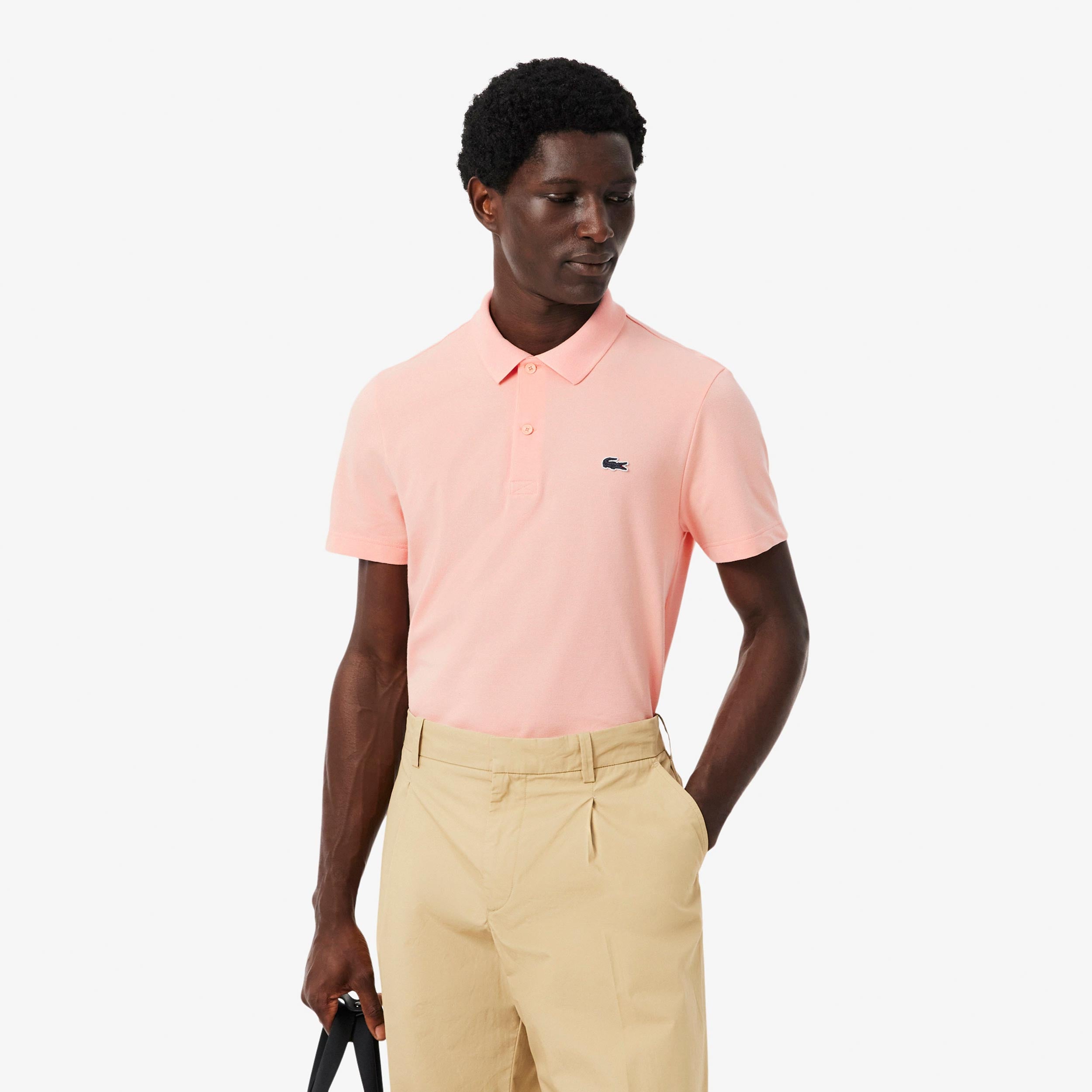 Lacoste Polo Herrar - aprikos