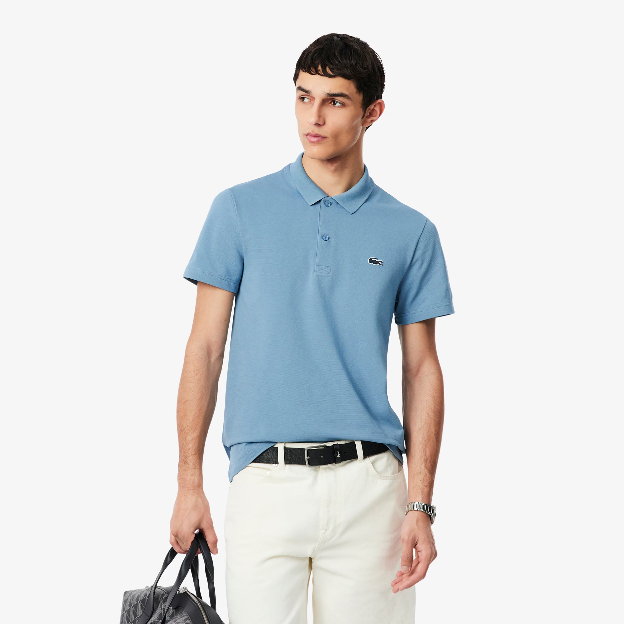 Lacoste Polo Herrar - mörkblå