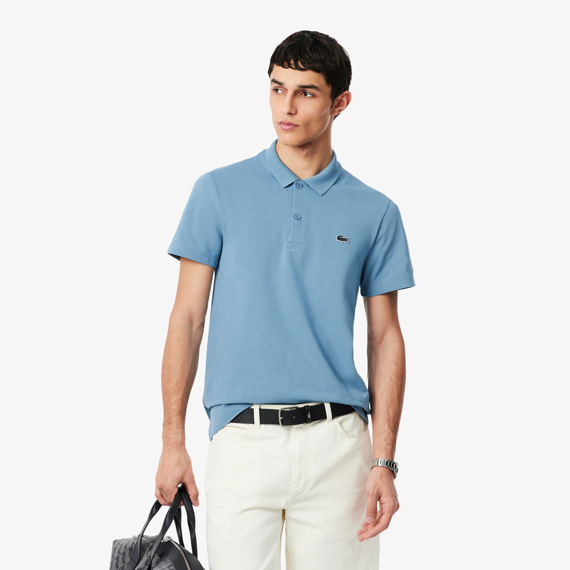 Lacoste Polo Herrar - mörkblå