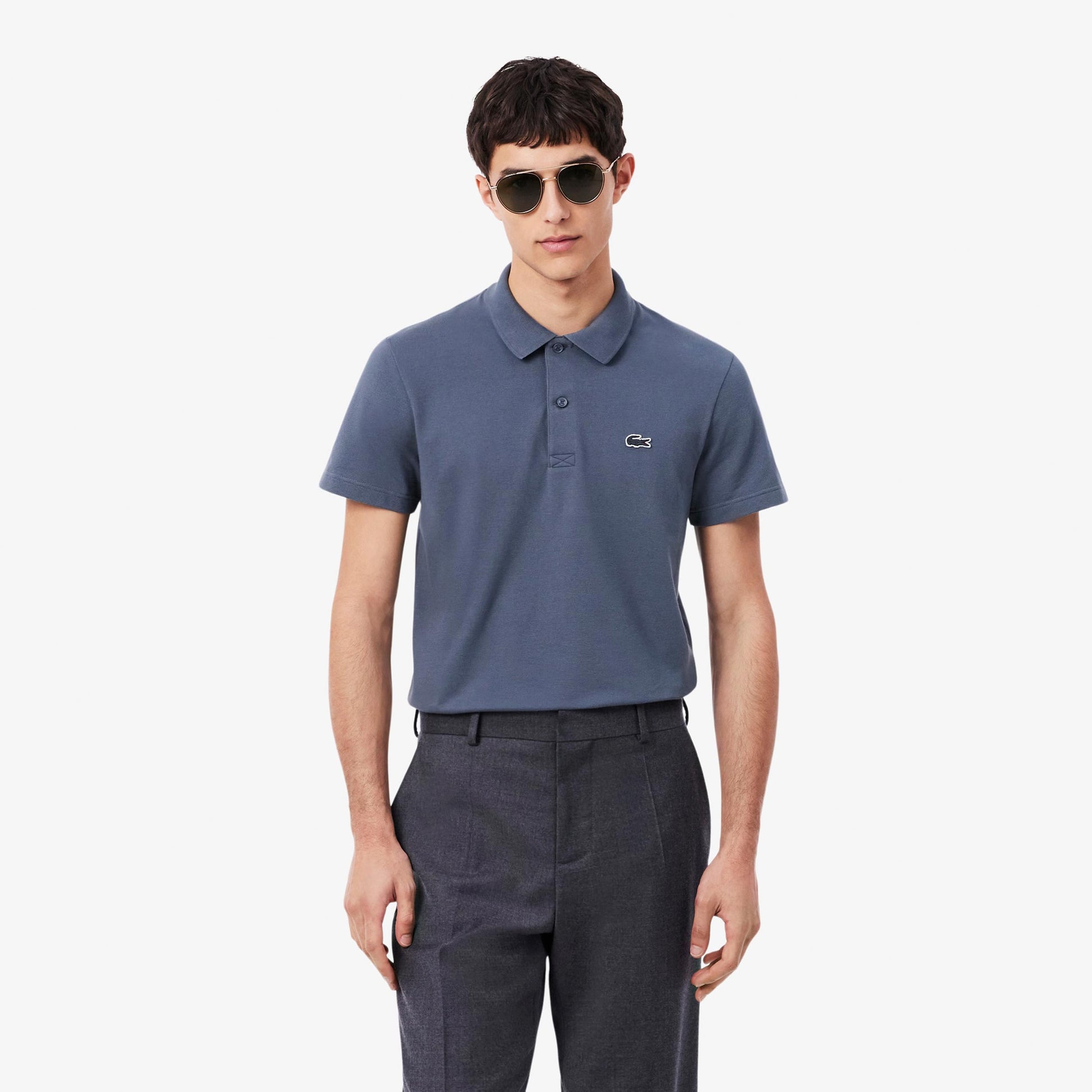Lacoste Polo Herrar - petrol