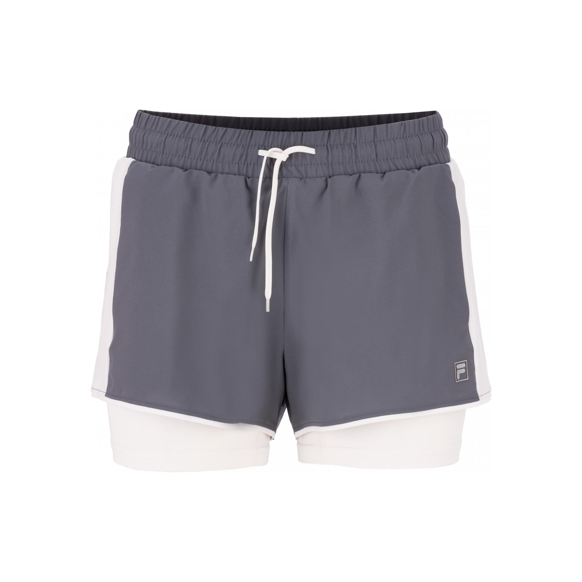 Fila Elea Shorts Damer - blågrå, offwhite