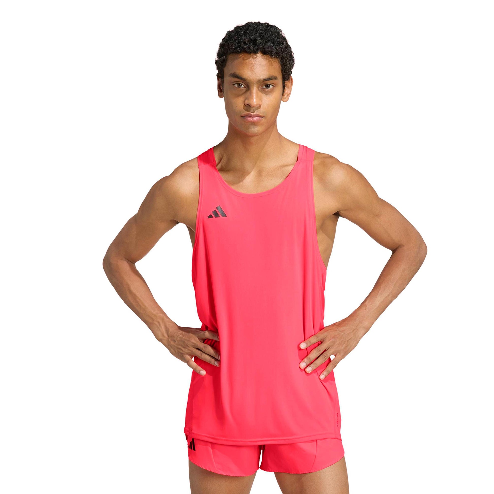 adidas Adizero Essential Löpartröja Herrar - korall