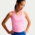 Dri-FIT One Linne Barn - rosa, vit