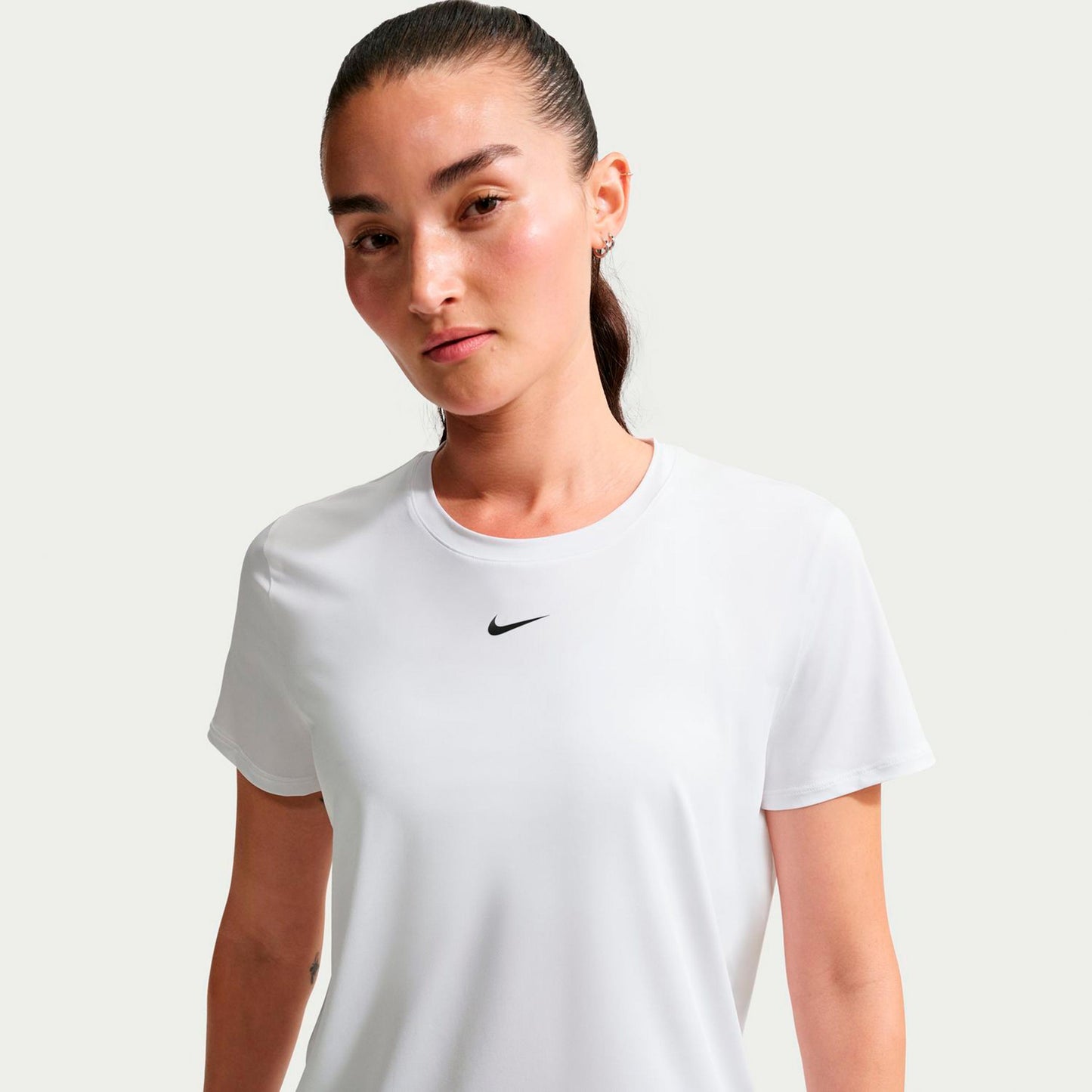 Nike One Dri-Fit T-shirt Damer - vit, svart