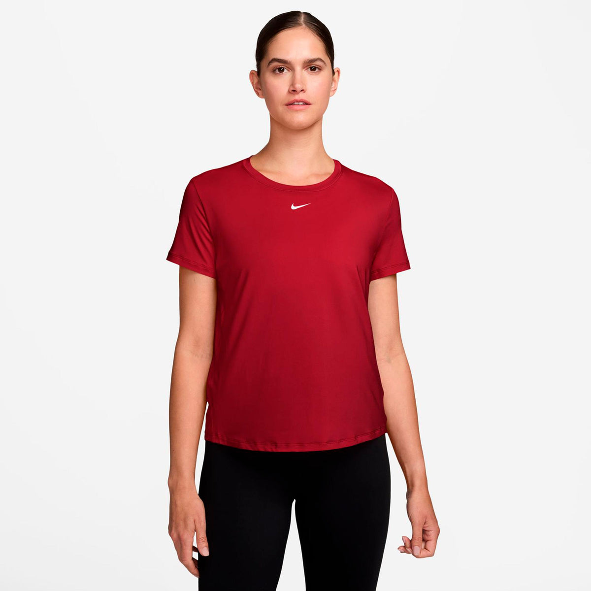 Nike One Dri-Fit T-shirt Damer - röd