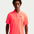 Dri-Fit Victory Court Solid Polo Herrar - korall, svart