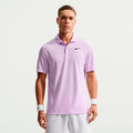 Dri-Fit Victory Court Solid Polo Herrar - syrén, svart