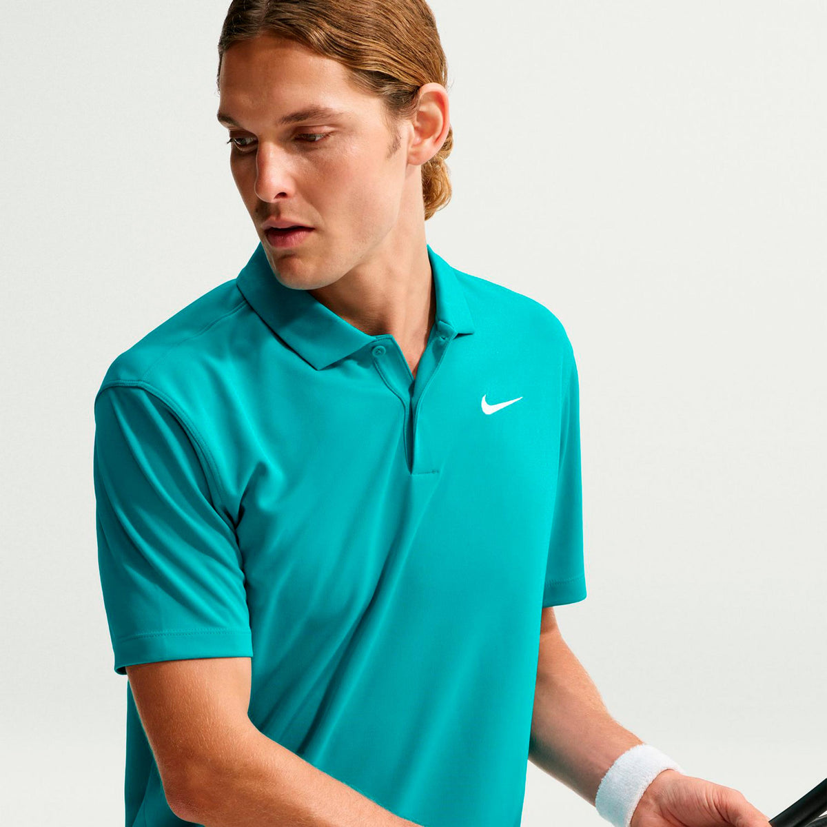 Nike Dri-Fit Victory Court Solid Polo Herrar - turkos