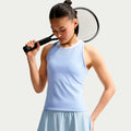 Court Dri-FIT Advantage Linne Damer - ljusblå