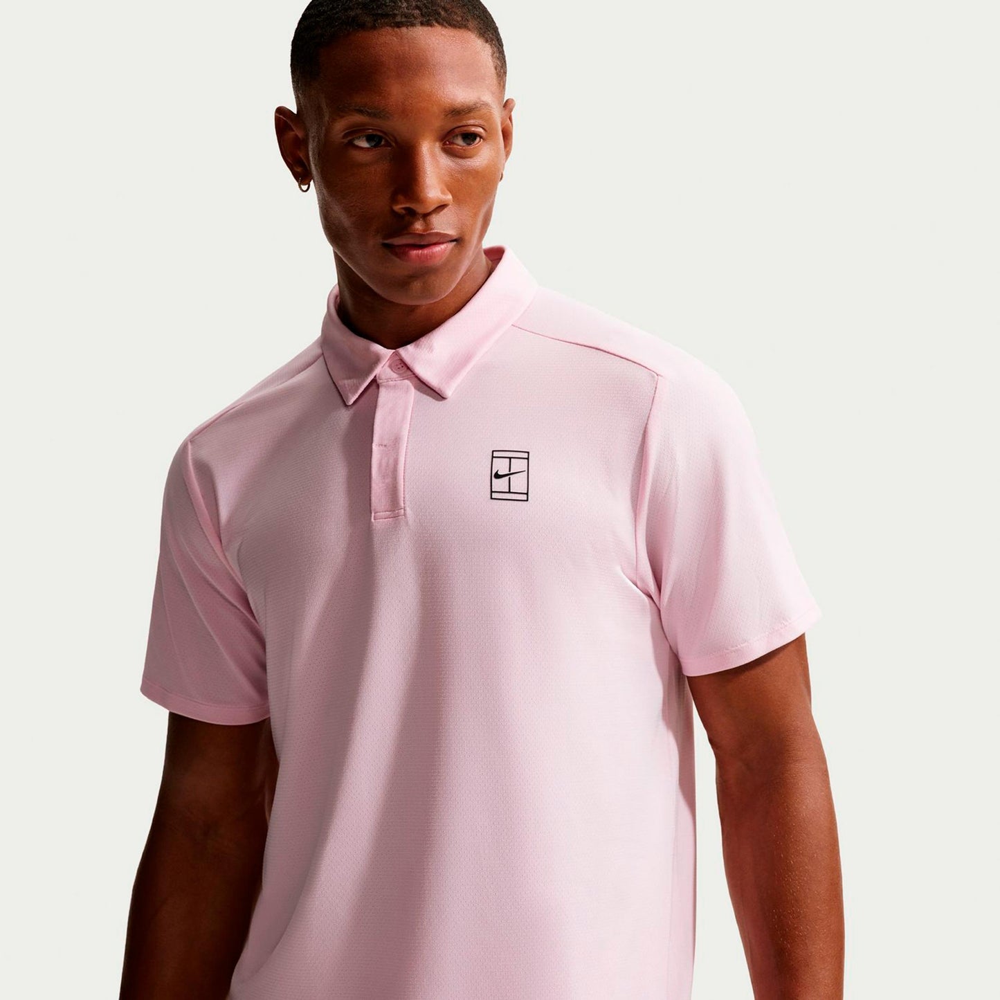 Nike Jannik Sinner Court Dri-FIT Advantage Polo Herrar-rosa