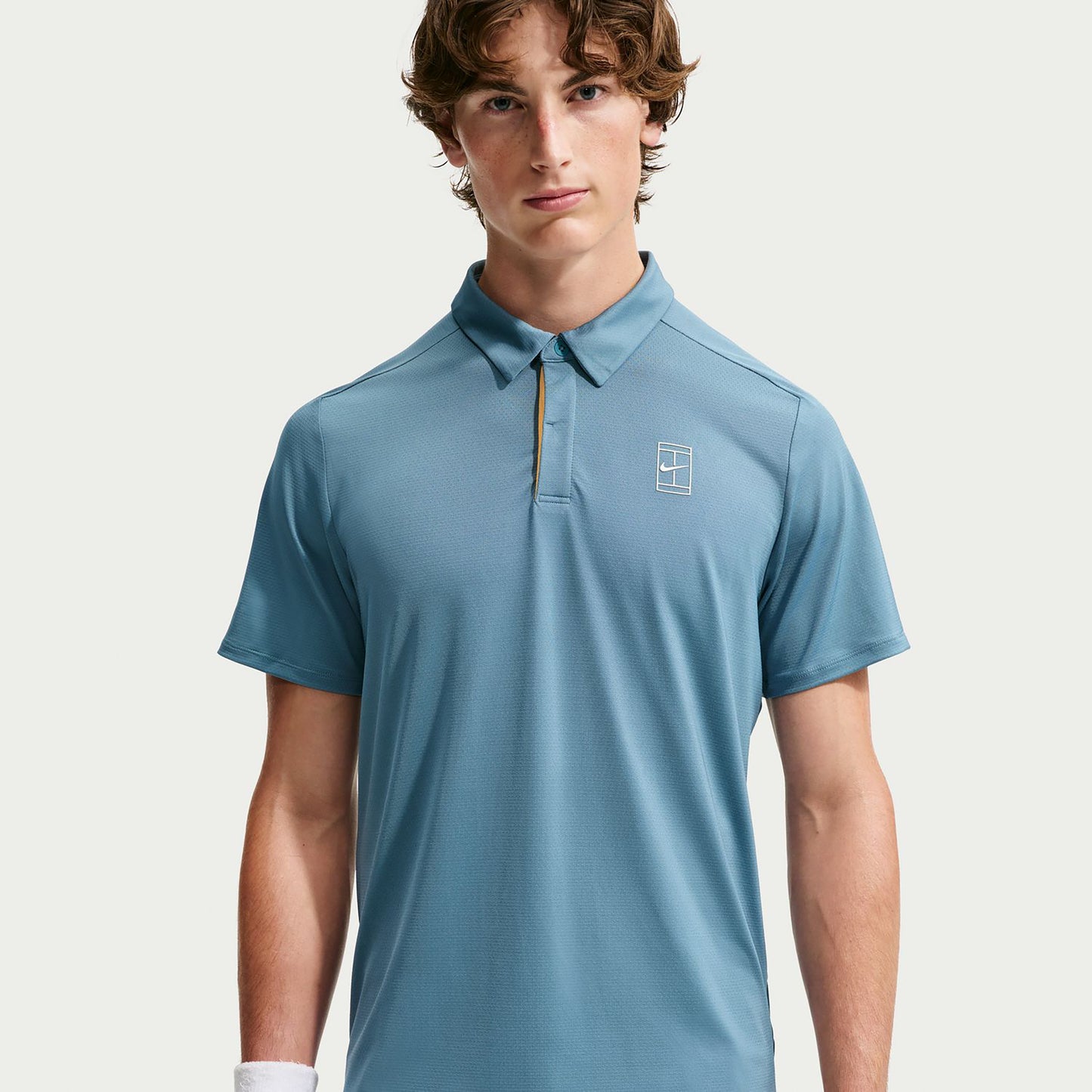 Nike Court Dri-FIT Advantage Polo Herrar - petrol