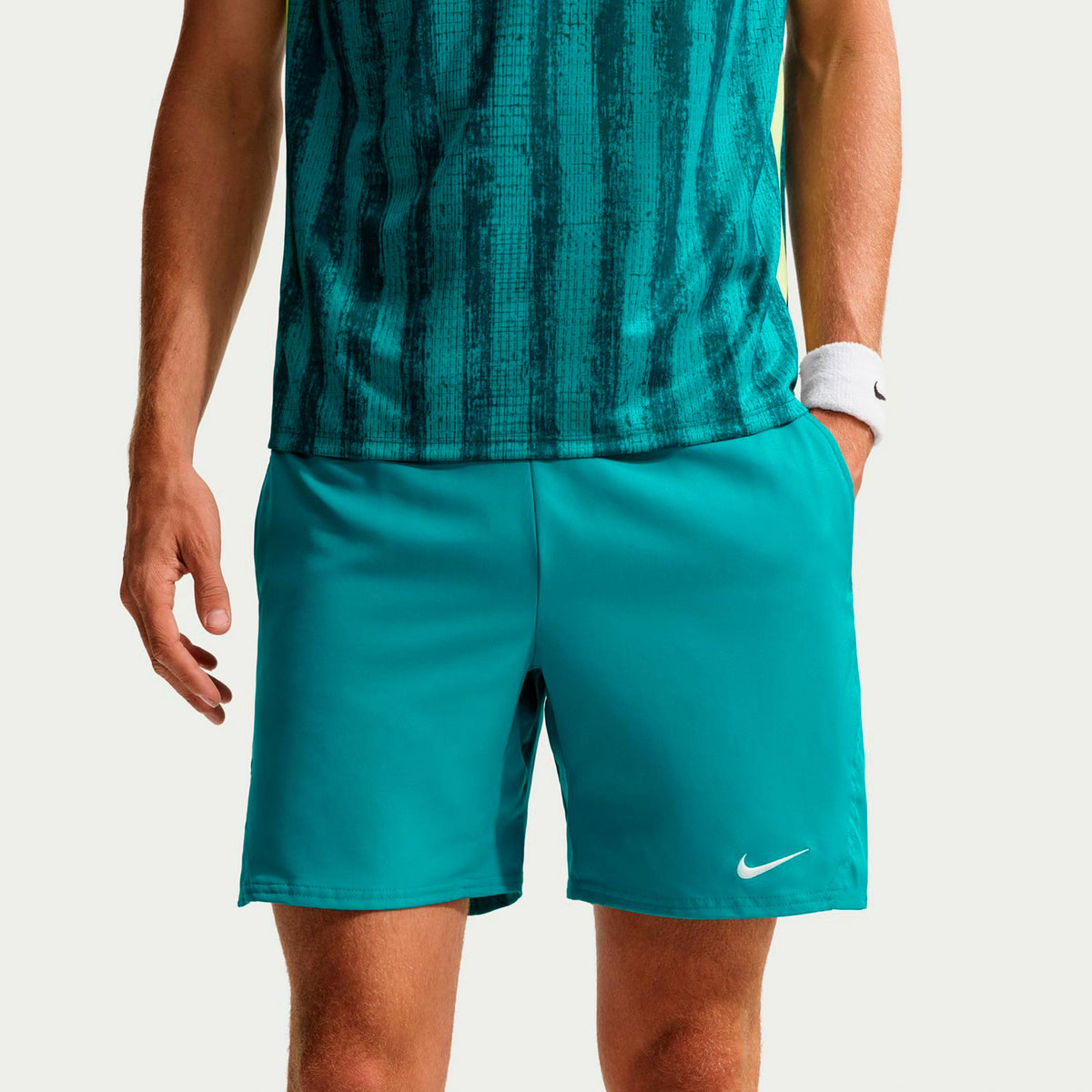 Nike Court Victory Dri-Fit 7in Shorts Herrar - turkos