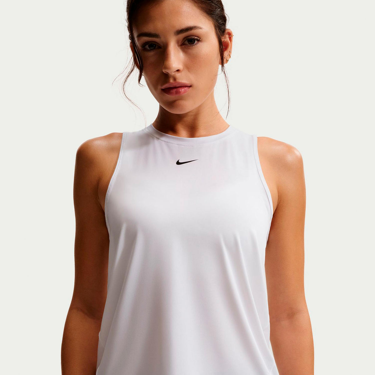 Nike One Dri-Fit Linne Damer - vit, svart