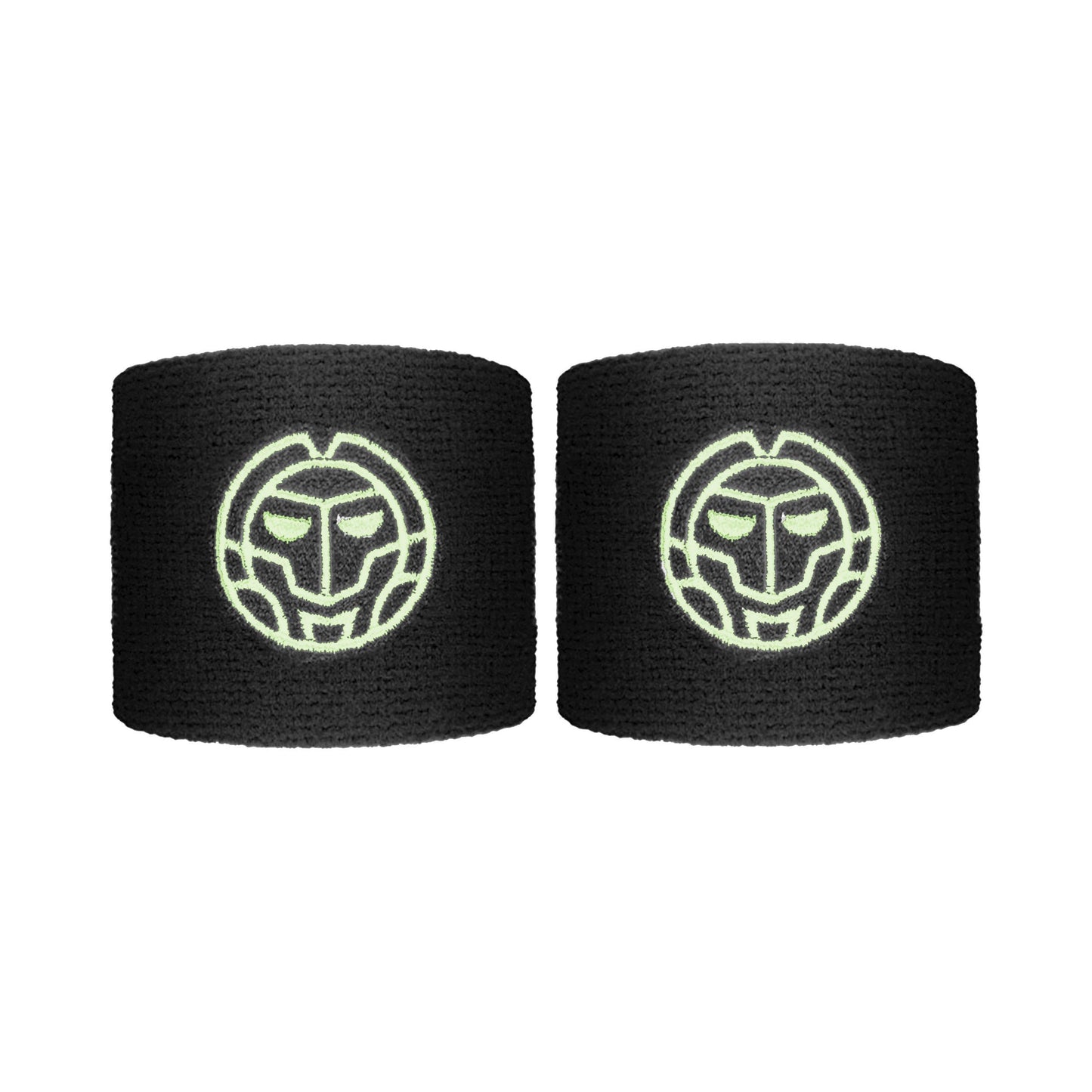 BIDI BADU Night Flash Svettband 2-pack kort - svart, vit