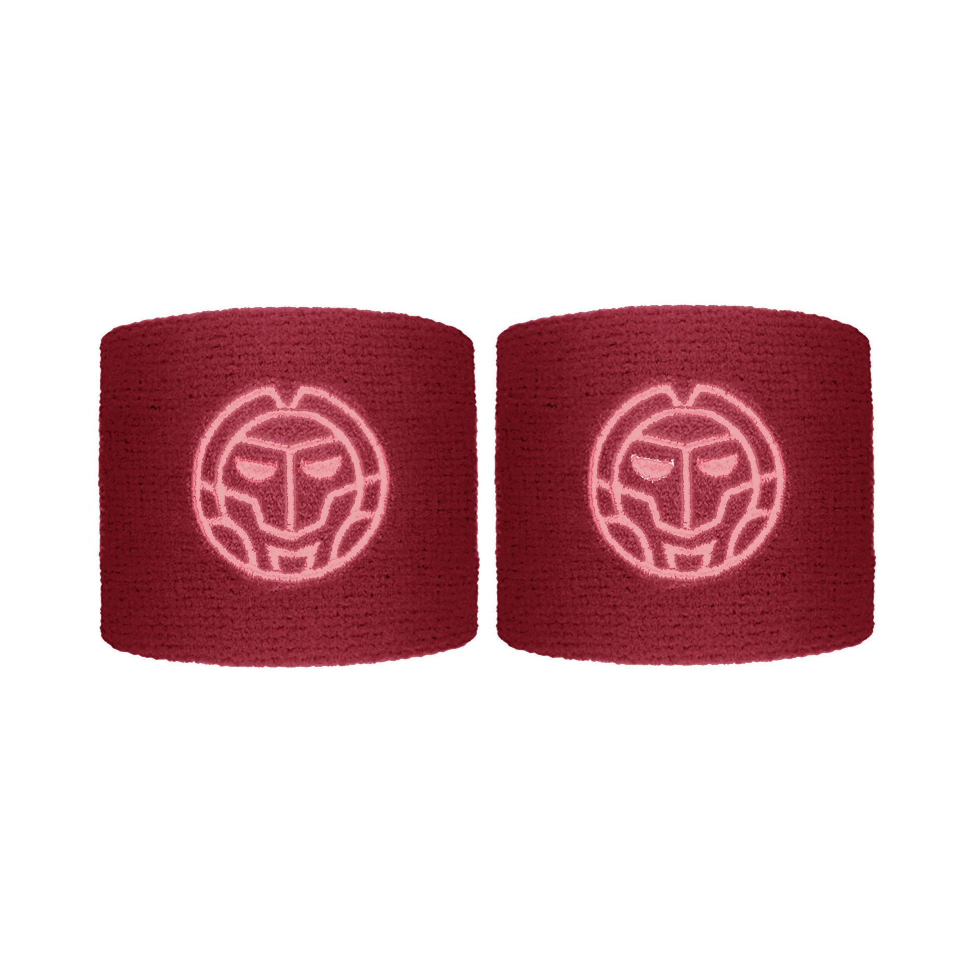 BIDI BADU Freeze Out Svettband 2-pack kort - mörkröd