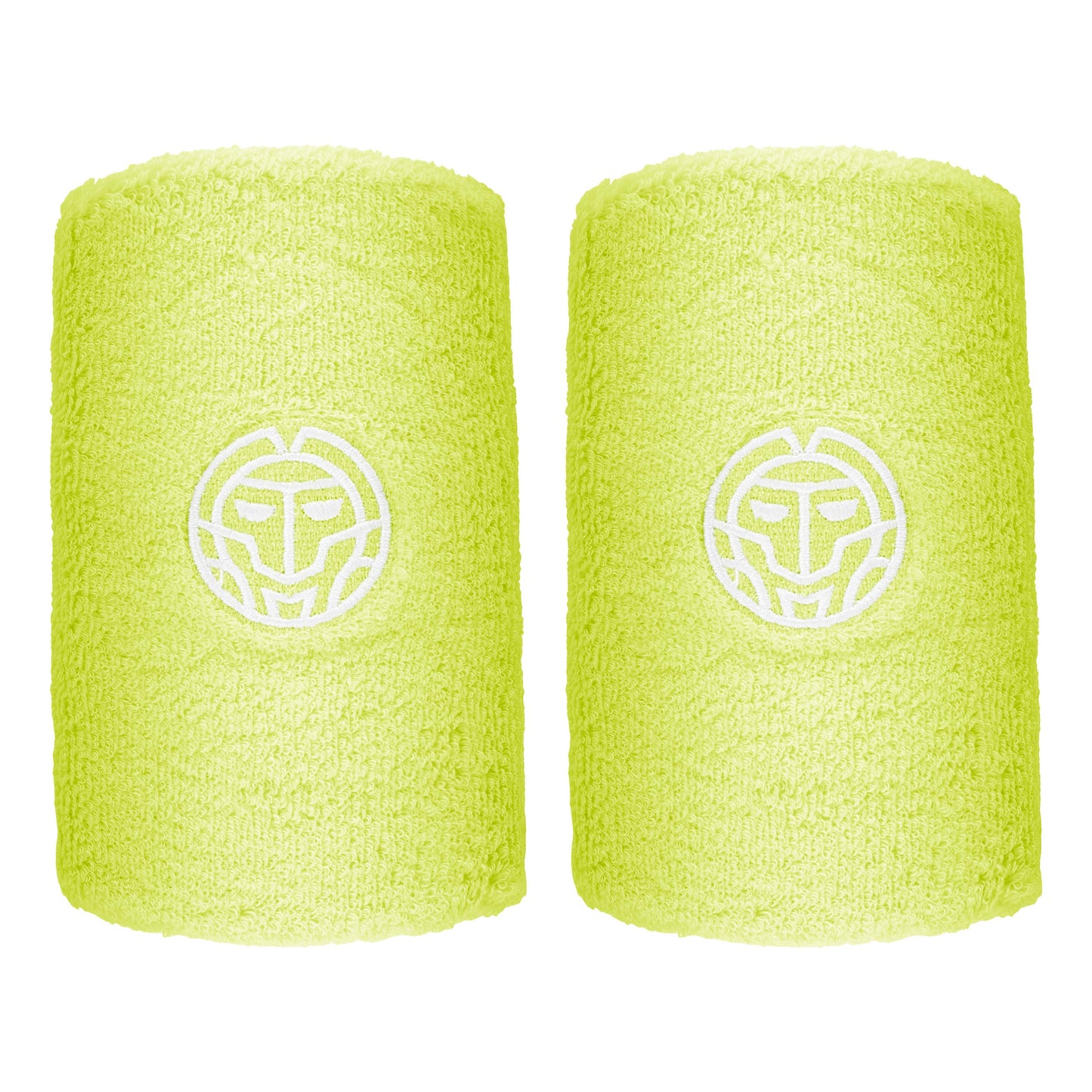 BIDI BADU Svettband 2-pack lång - neongul