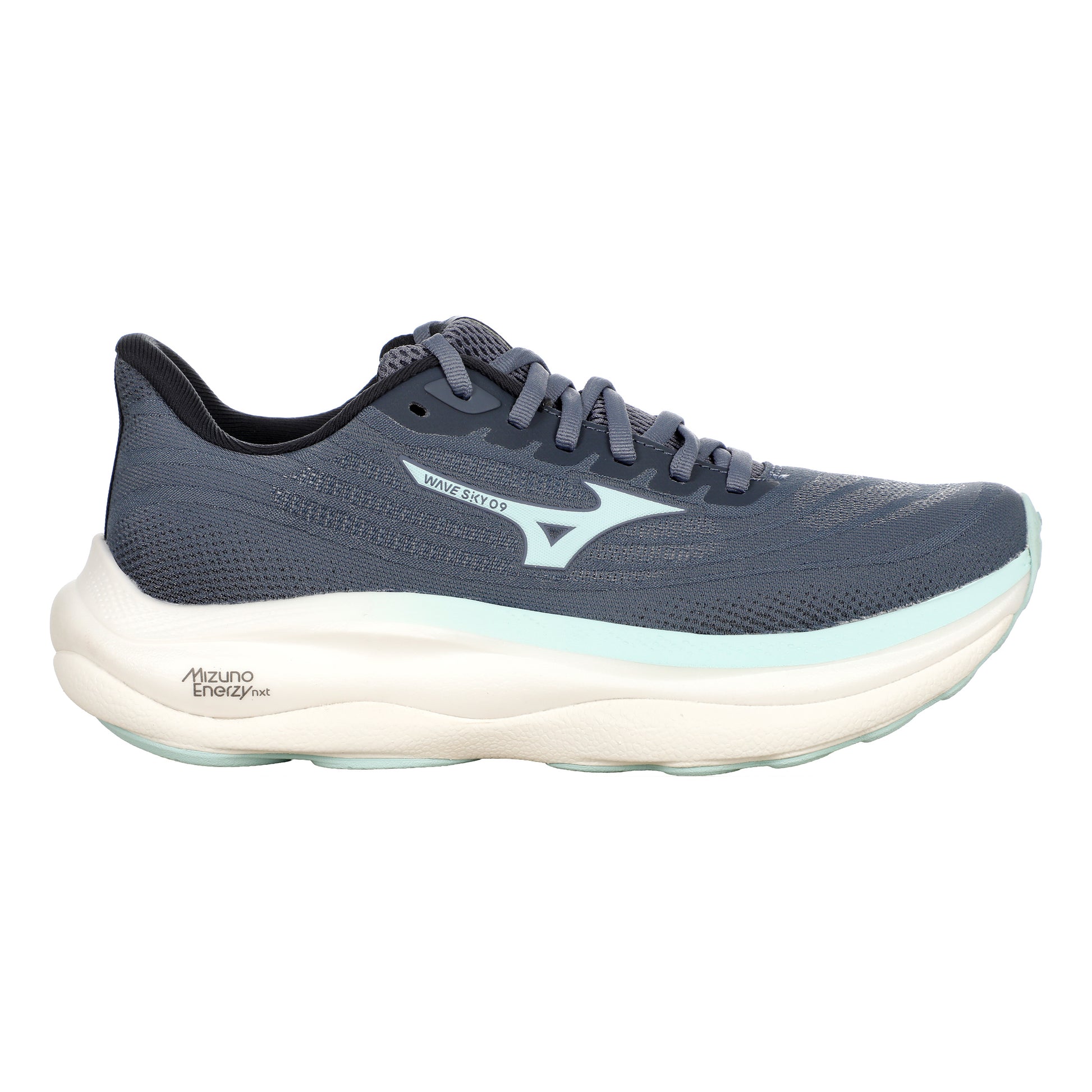 Mizuno Wave Sky 9  Neutralsko Damer - blågrå, mint