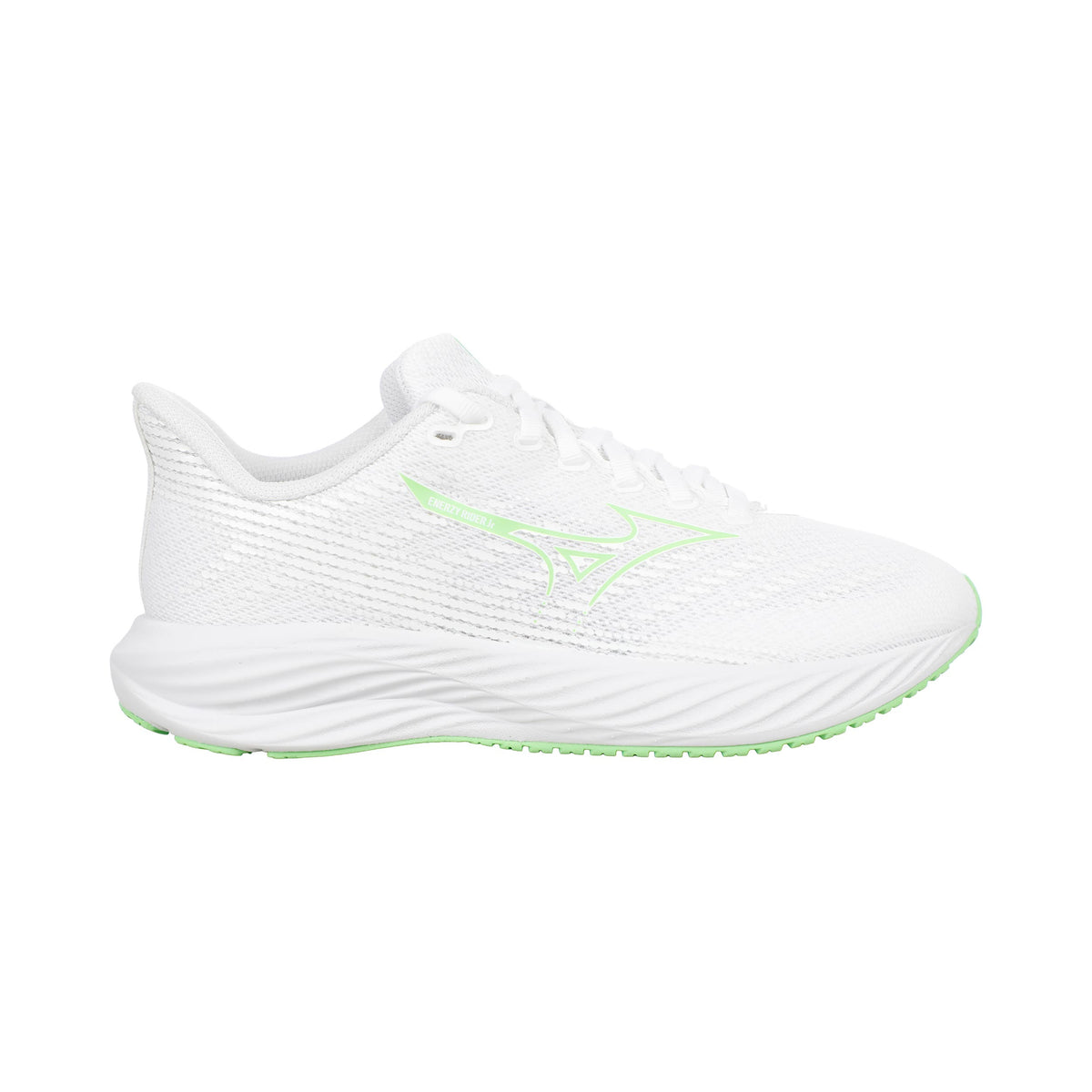 Mizuno Enerzy Rider Jnr  Neutralsko Barn - vit, grön