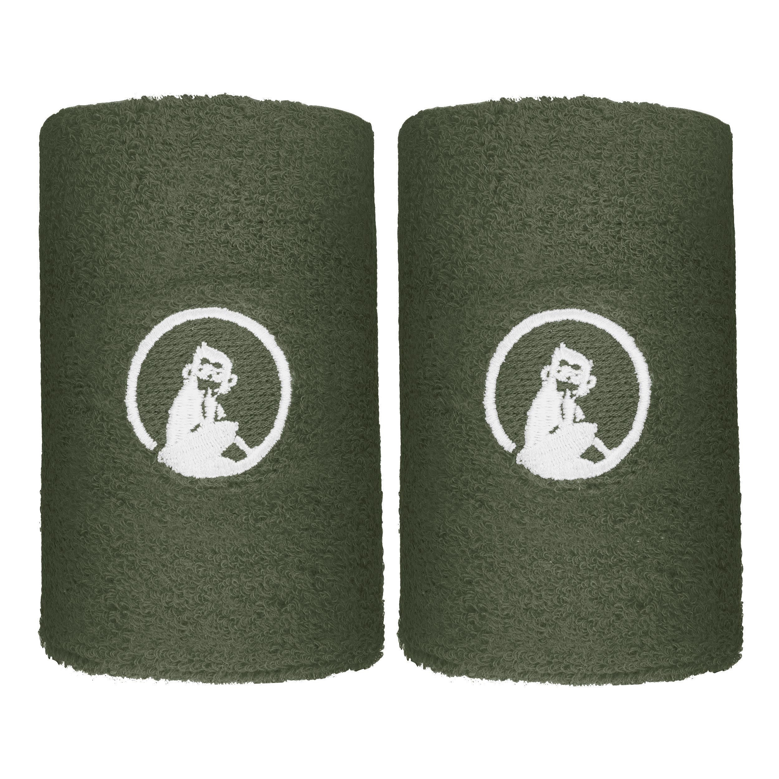 Quiet Please Memories Faded Memories Svettband 2-pack Unisex - mörkgrön