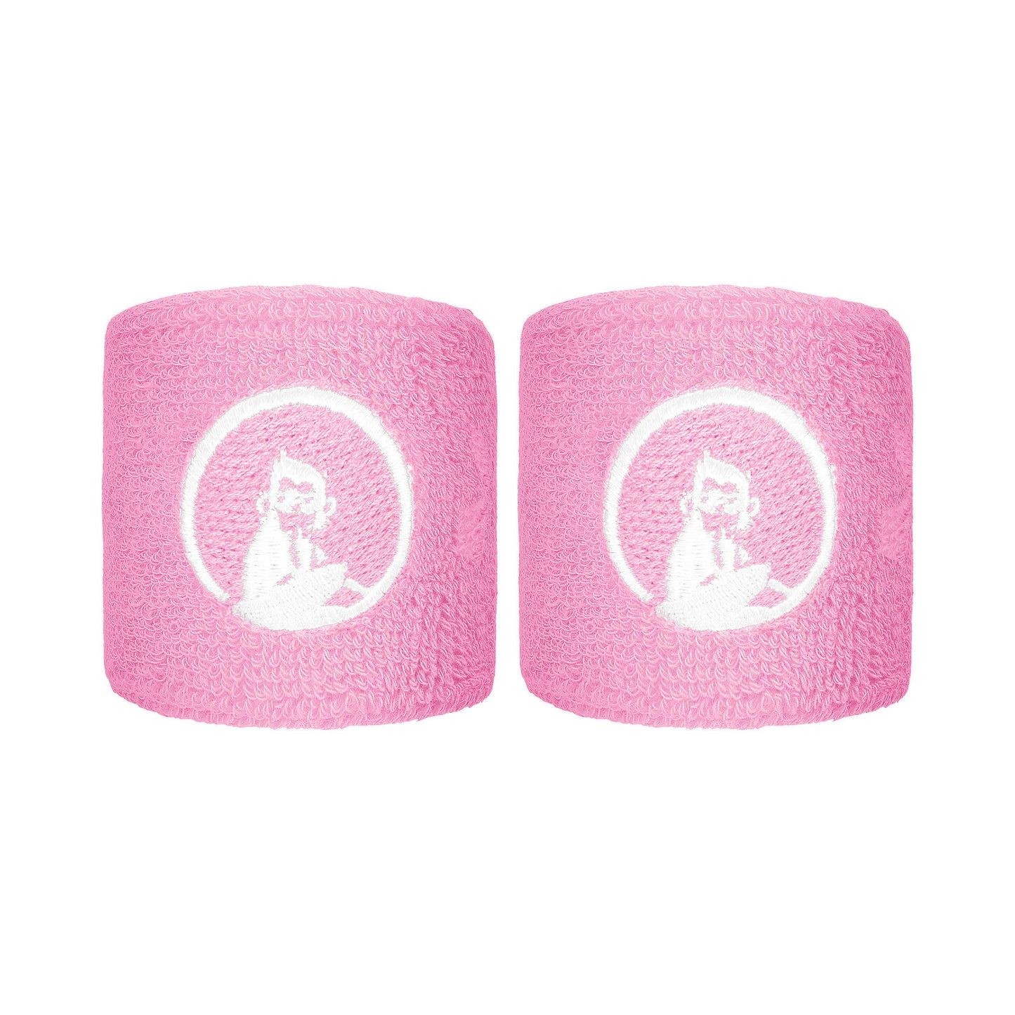 Quiet Please Memories Faded Memories Svettband 2-pack Unisex - rosa, rosa