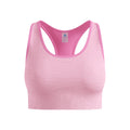 Seamless Medium Padded Sport Sport-behå Damer-pink