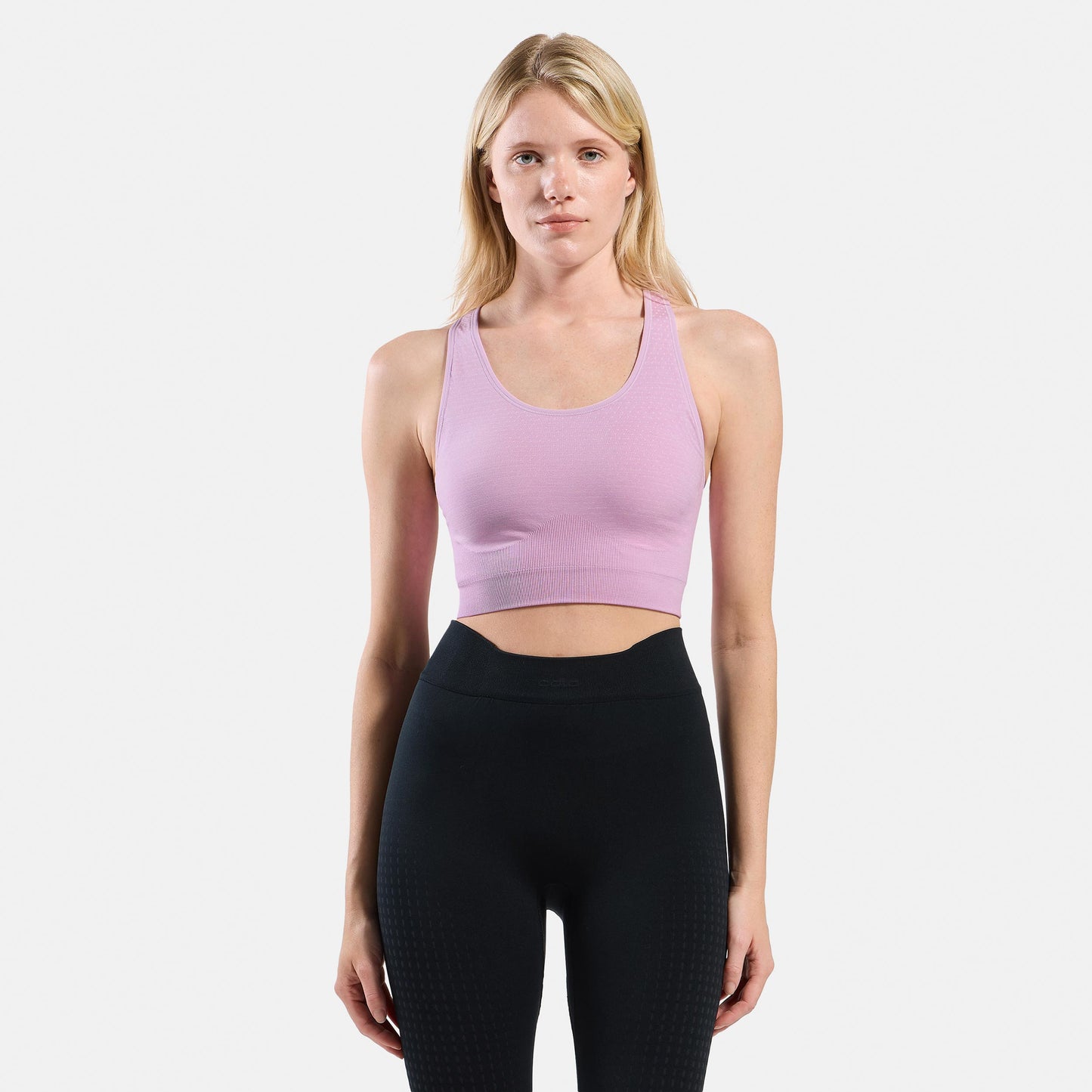 Odlo Seamless Medium Padded Sport  Sport-behå Damer - lila