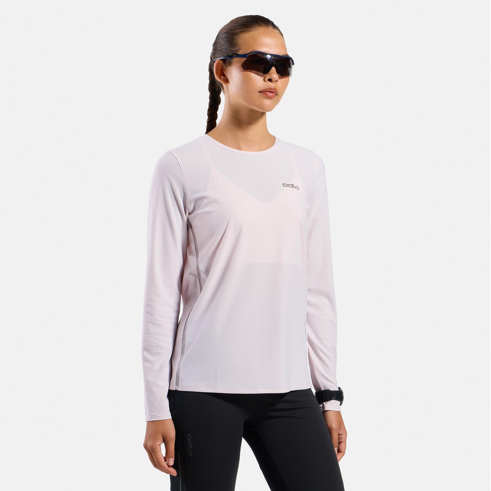 Odlo Zeroweight Chill-Tec  Löpartröja Damer - lila