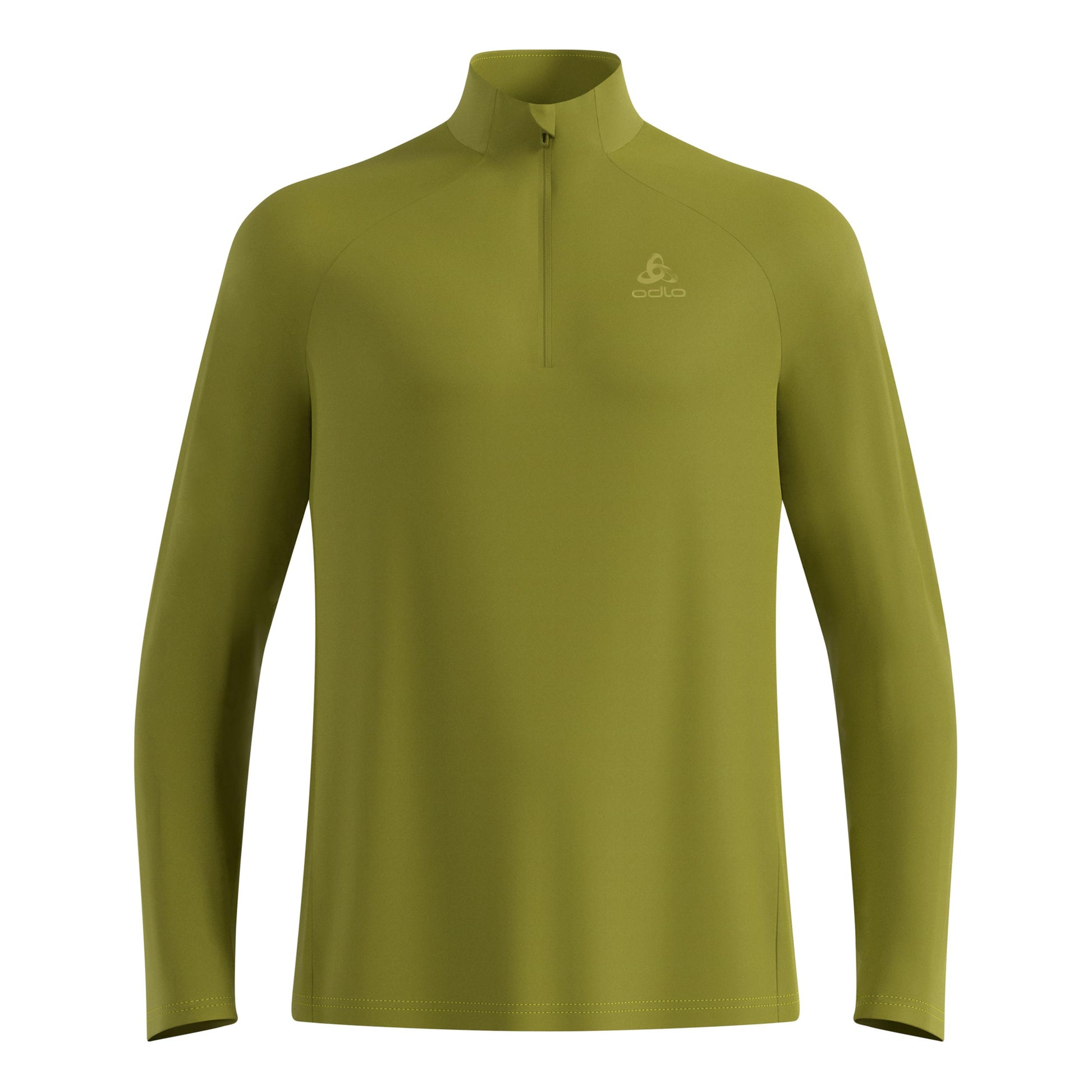 Odlo Essential 1/2 Zip Löpartröja Herrar-grön