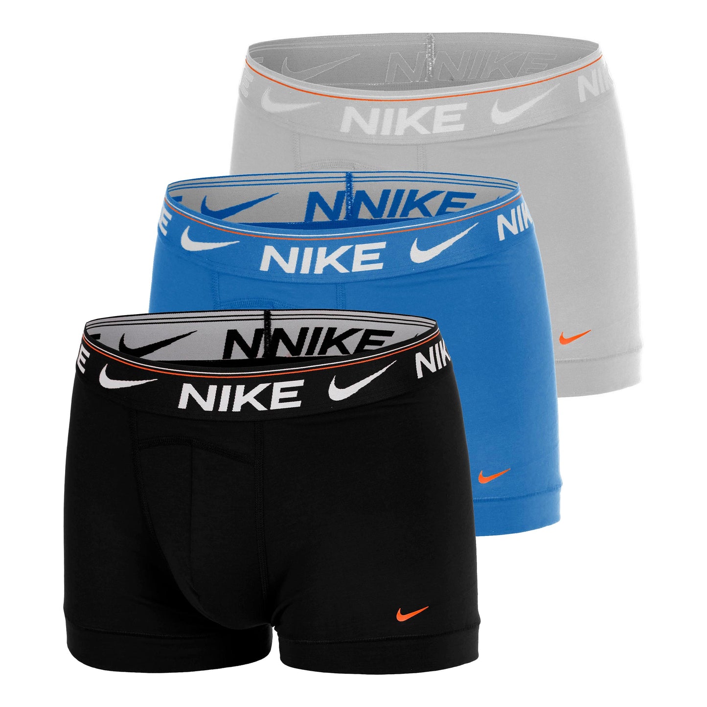 Nike Ultra Comfort Boxershorts - 3-pack Herrar-grå, blå