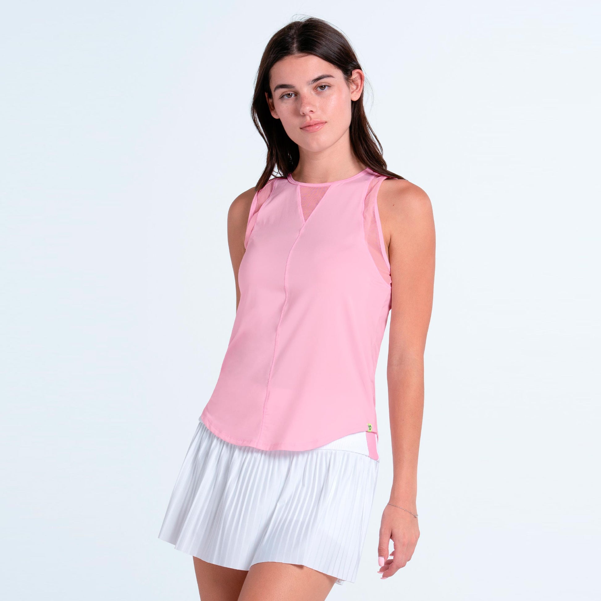 Lucky in Love Chill Out Linne Damer - rosa, vit