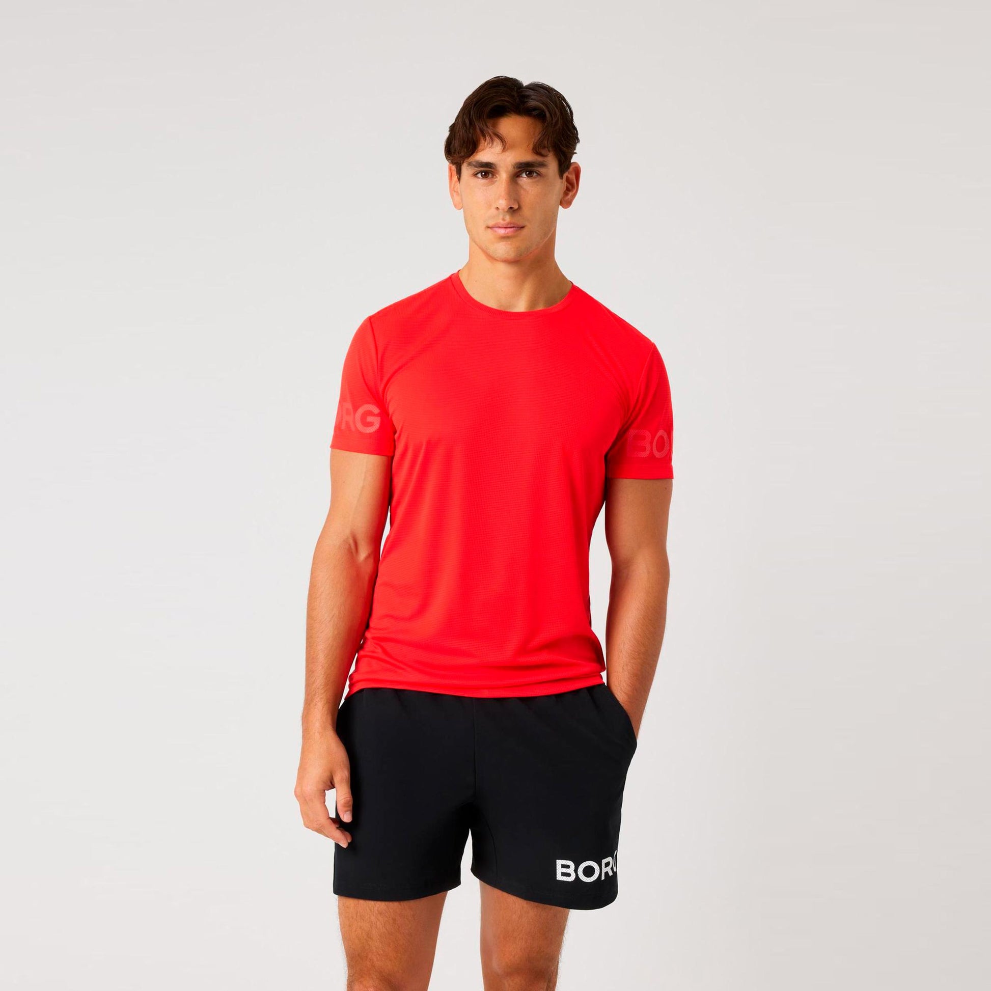 Björn Borg Light T-shirt Herrar - röd