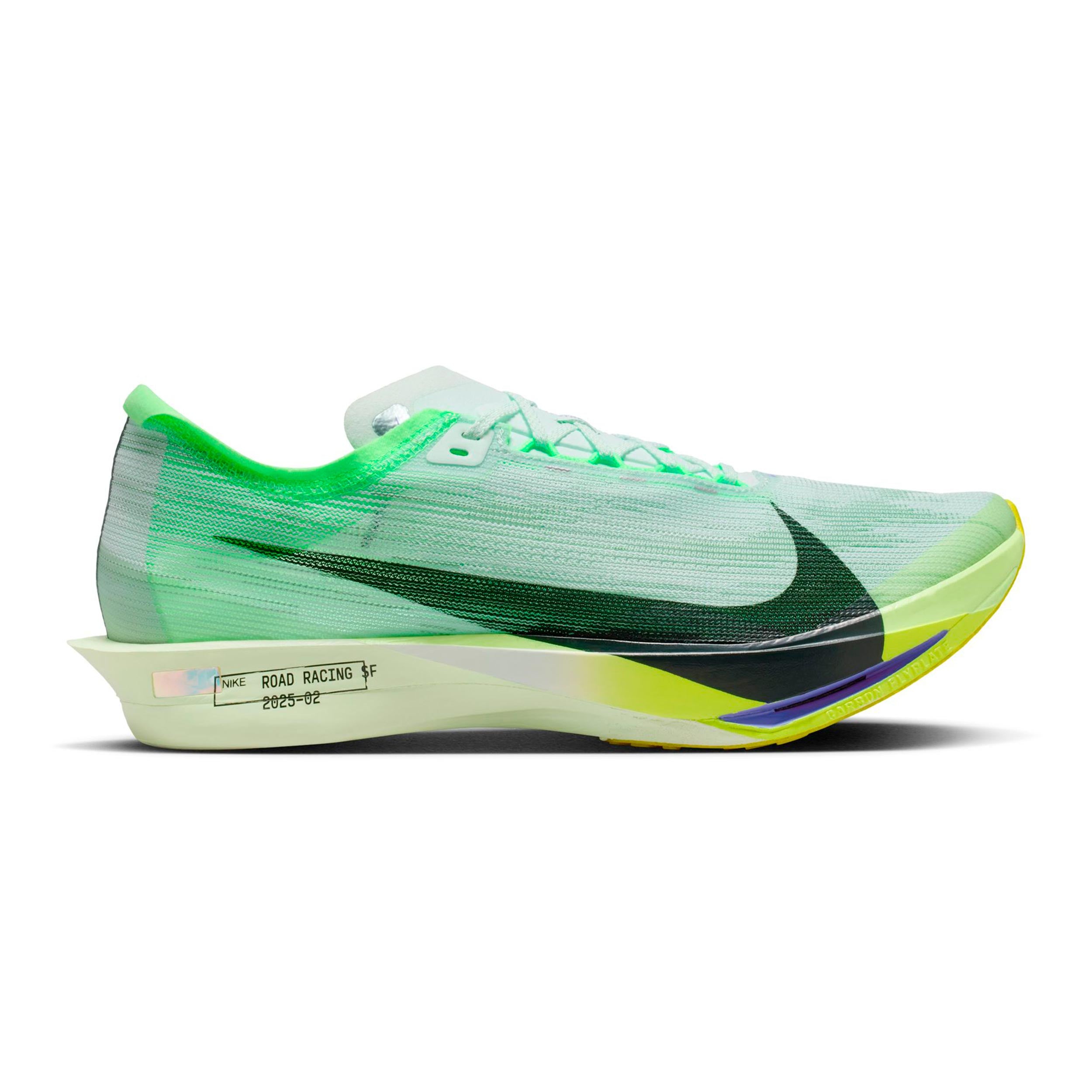 Nike Streakfly 2 Tävlingssko Herrar - neongrön, svart