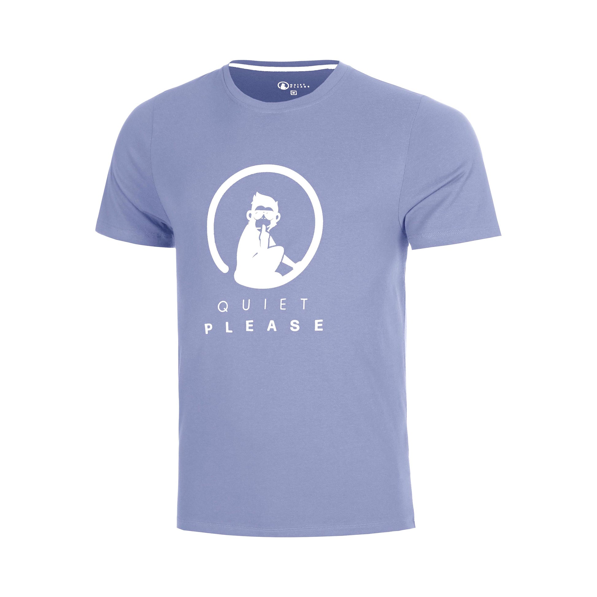 Quiet Please Glow Advantage Logo T-shirt Pojkar - blå