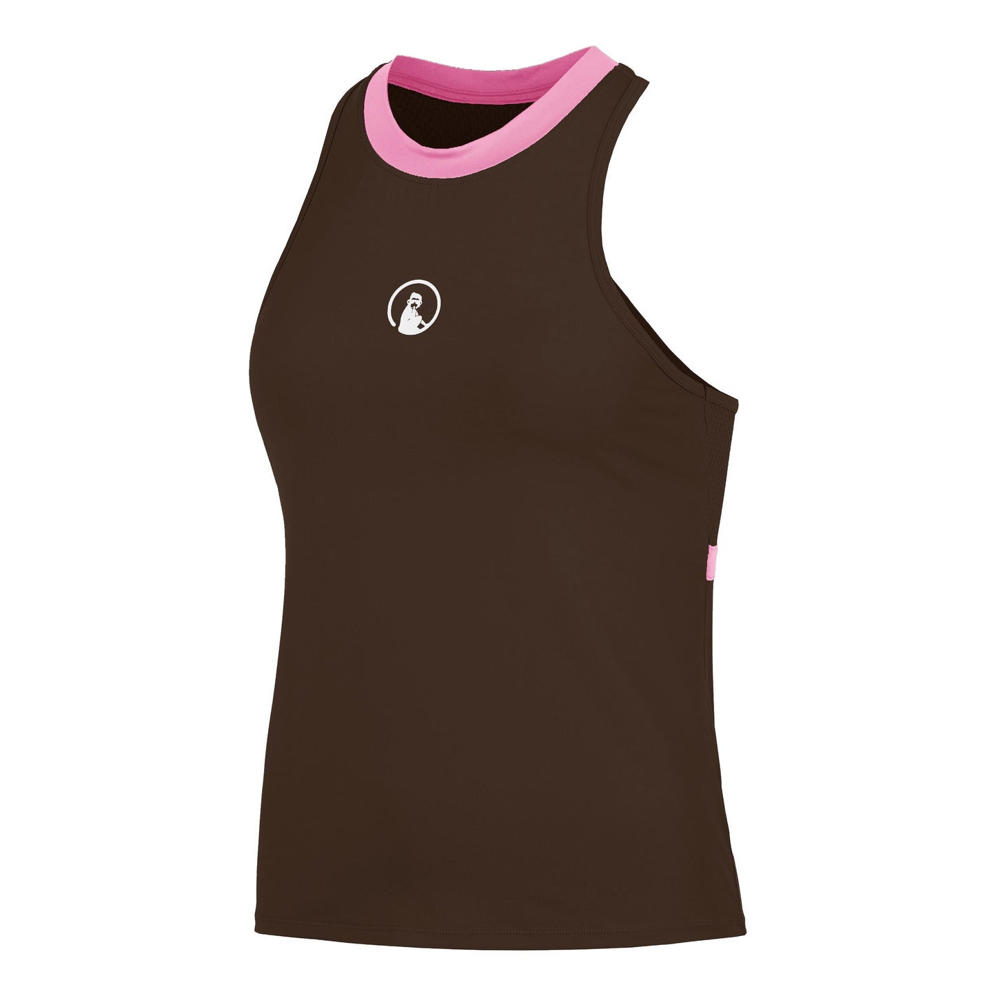 Quiet Please Memories Racerback 2.0 Linne Damer - brun