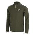 Memories Big Serve 1/4 Zip Långärmat Herrar - mörkgrön