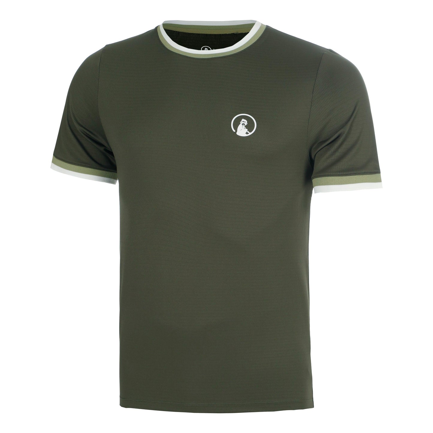 Quiet Please Memories Break Ringer T-shirt Herrar - mörkgrön