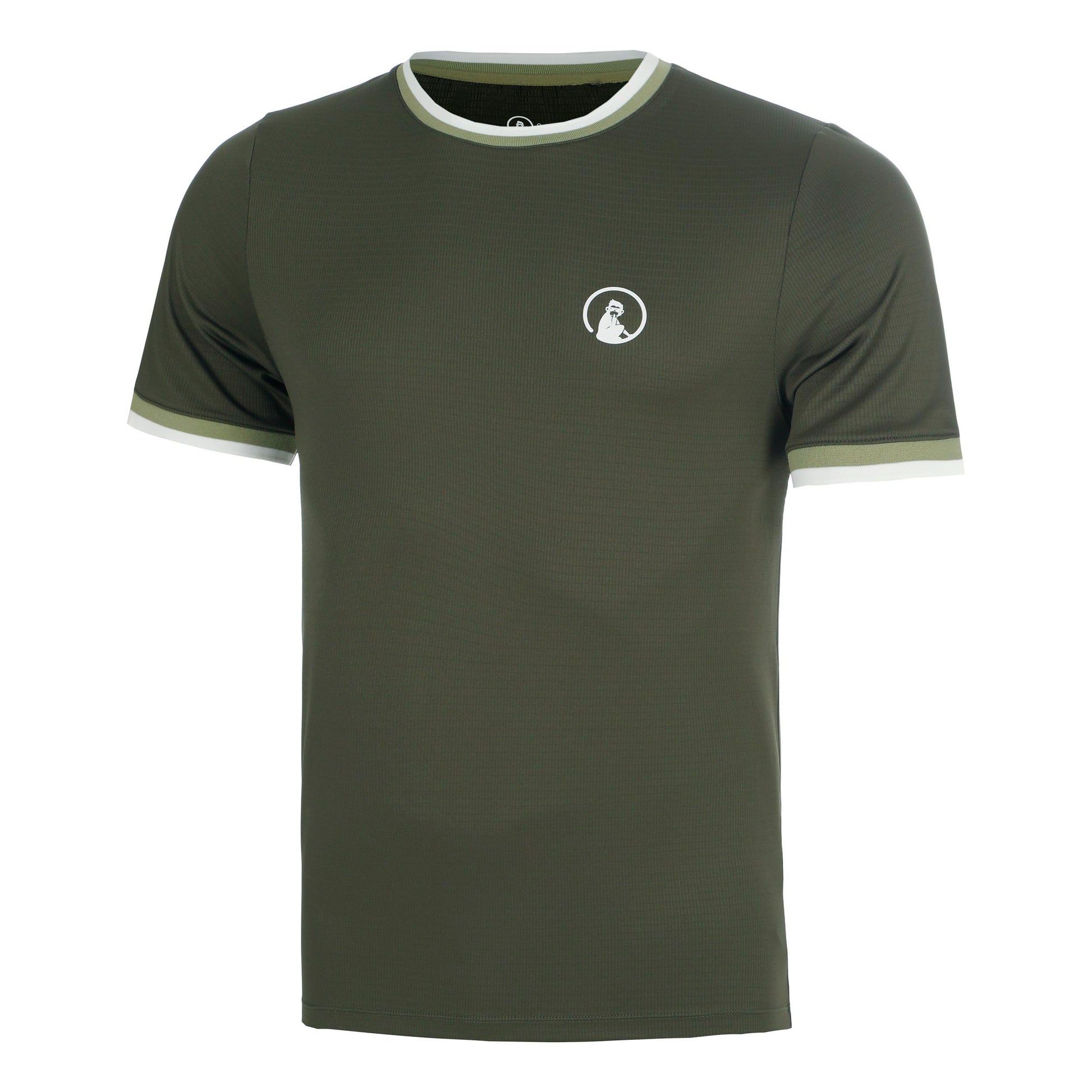 Quiet Please Memories Break Ringer T-shirt Herrar - mörkgrön