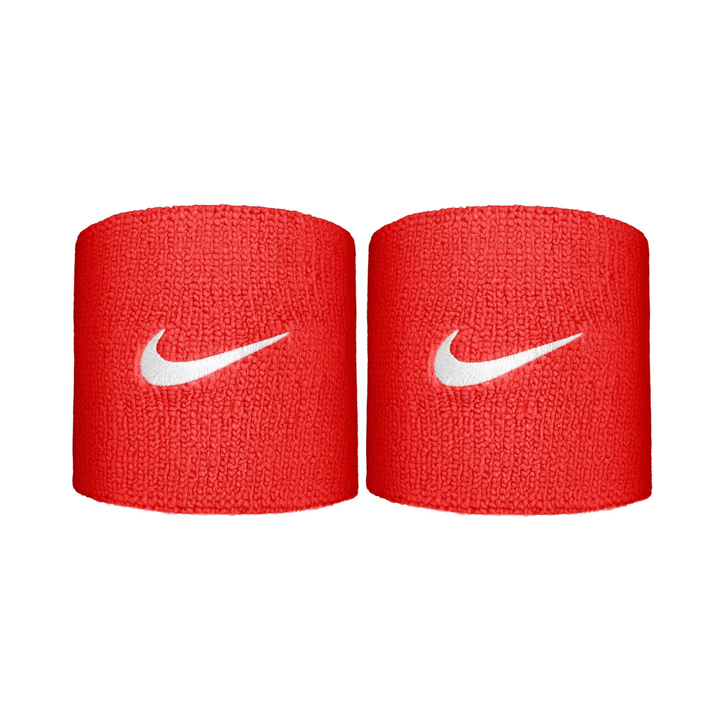 Nike Premier Svettband 2-pack kort - ljusröd, vit