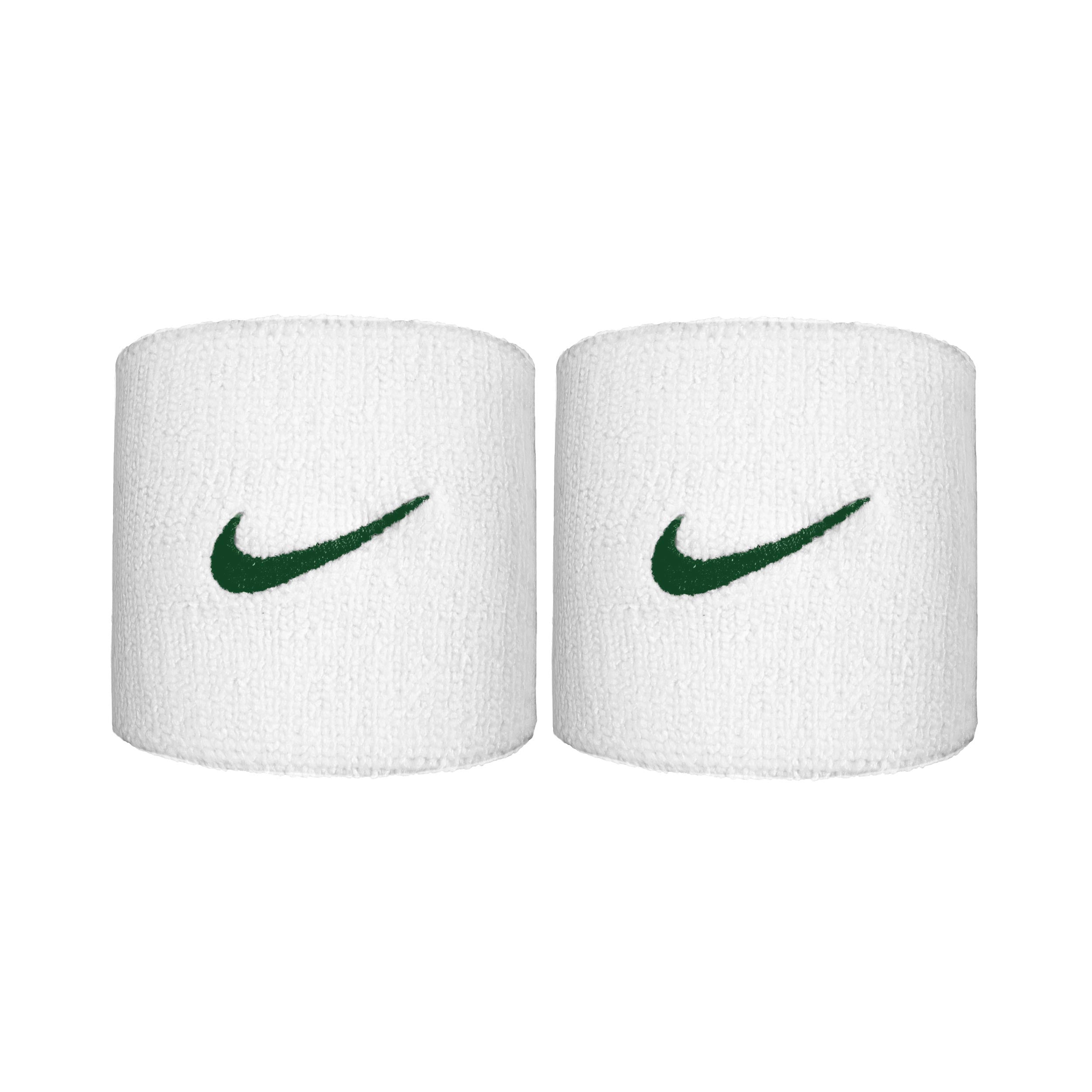 Nike Premier Svettband 2-pack Herrar - vit, mörkgrön