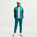 Dri-Fit Full-Zip Träningsoverall Barn - petrol, turkos