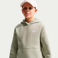 Club Fleece Huvtröja Barn - grågrön