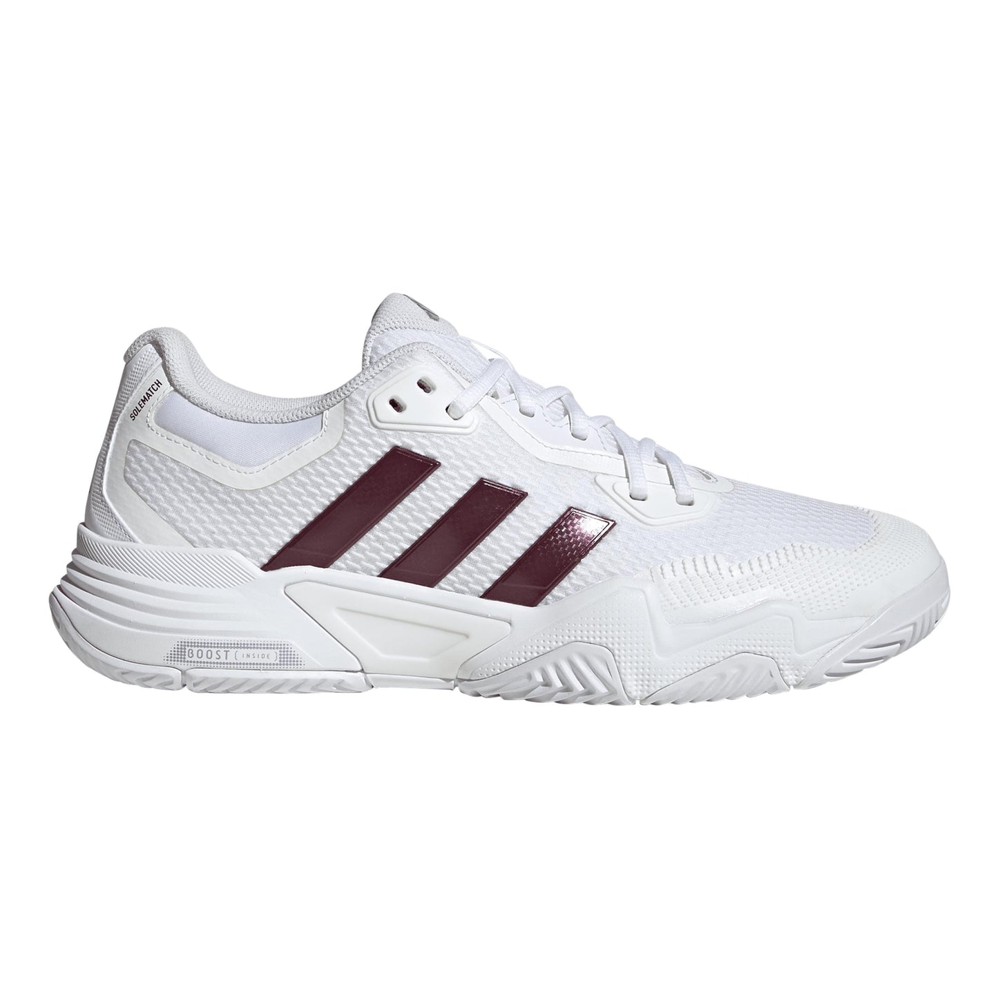 adidas Solematch Control 2 Allroundsko Herrar - vit, rött vin