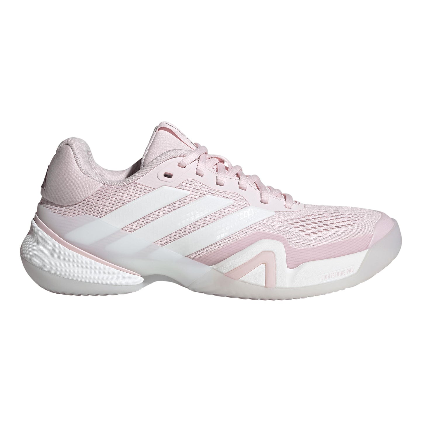adidas Barricade 14 Sko för grus Damer - pastellrosa, vit
