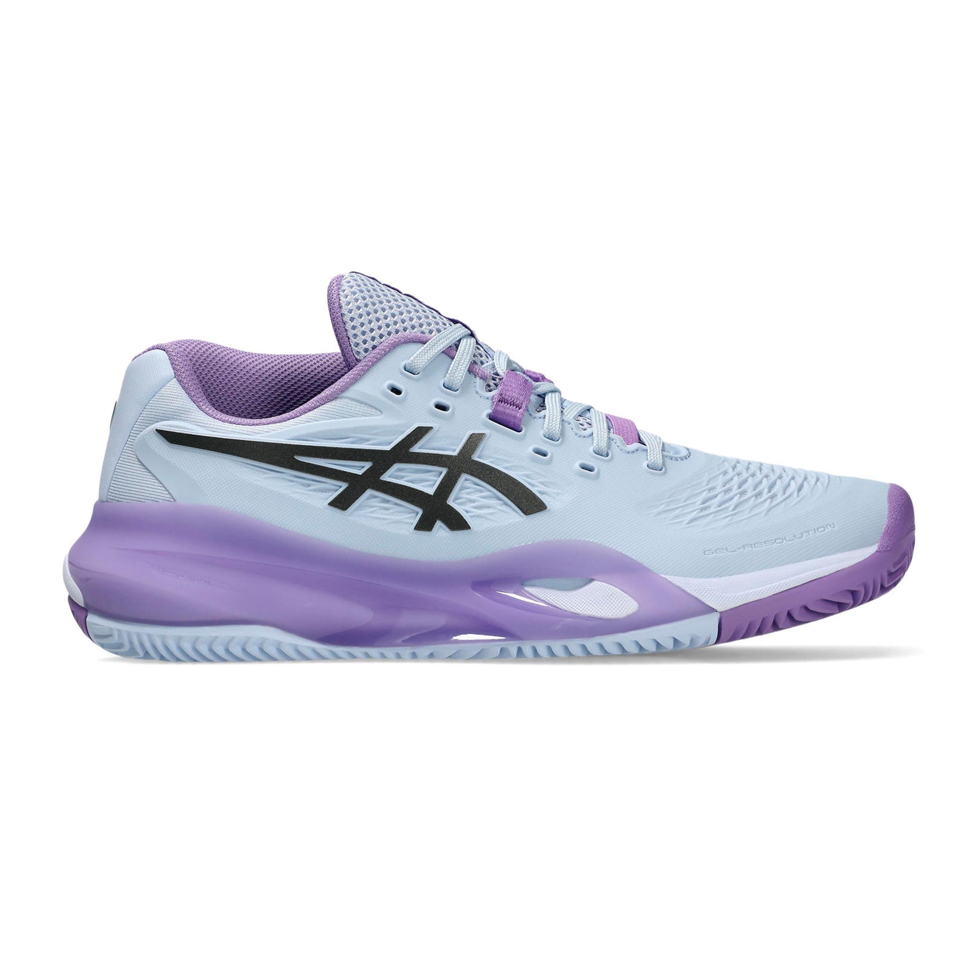 ASICS Gel-Resolution X Night Energy Sko för grus Damer - ljusblå, syrén