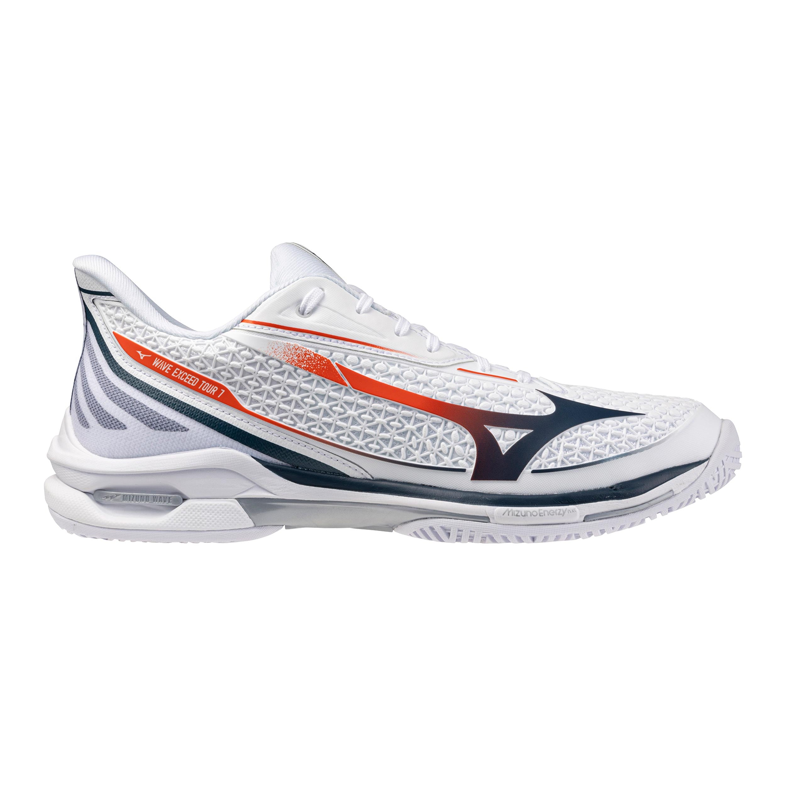 Mizuno Wave Exceed Tour 7 Allroundsko Herrar - vit, blå