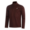Core 1/2 Zip Winter  Löpartröja Herrar - rött vin