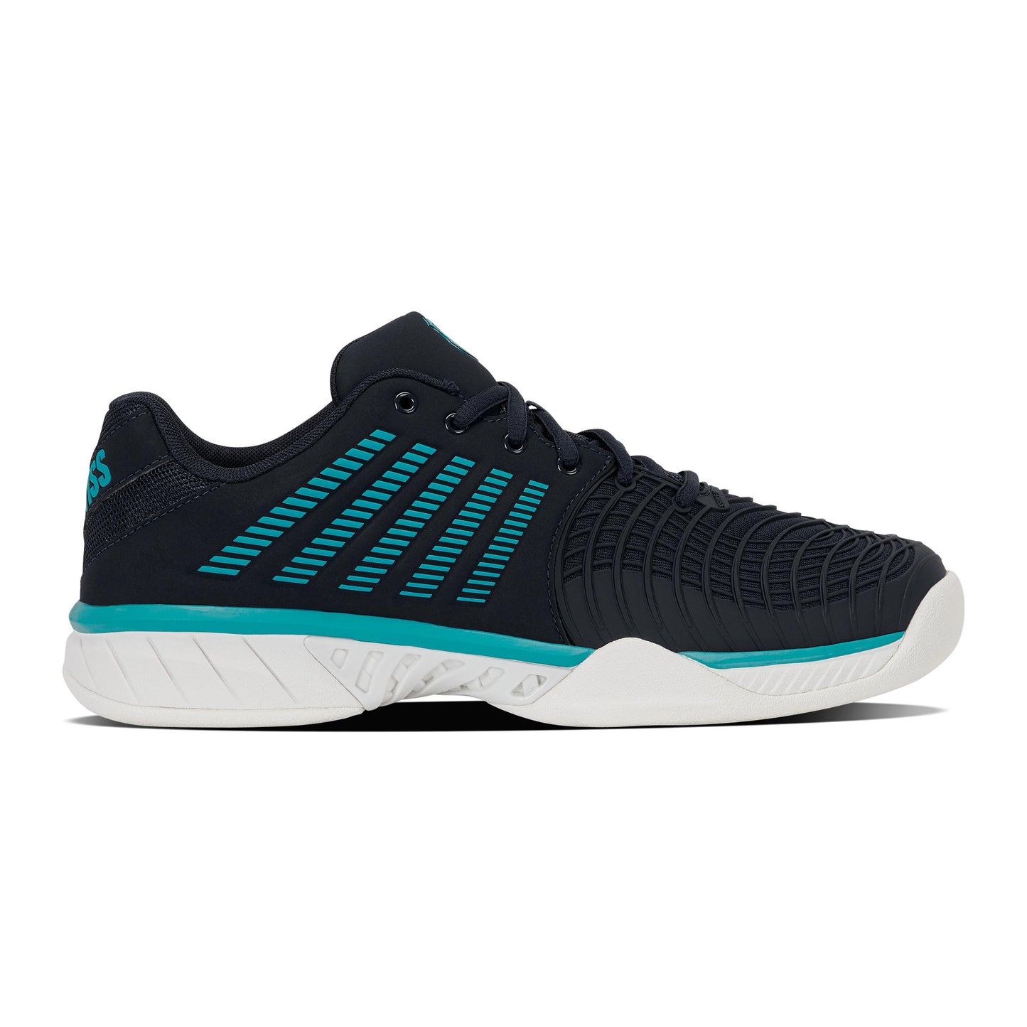 K-Swiss Express Light 3 Inomhussko Herrar - svart, turkos