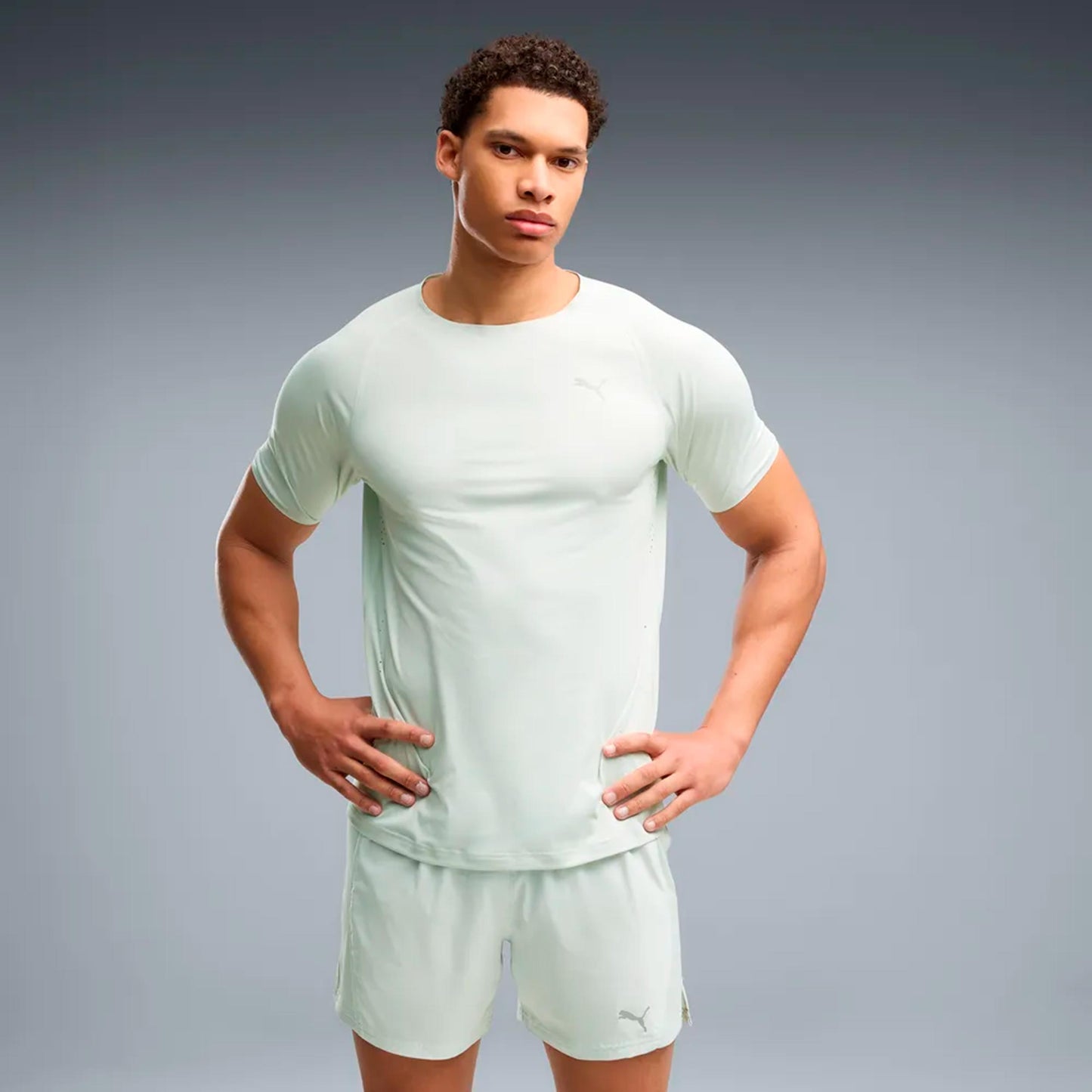Puma Everyday Cloudspun  Löpartröja Herrar - ljusgrön