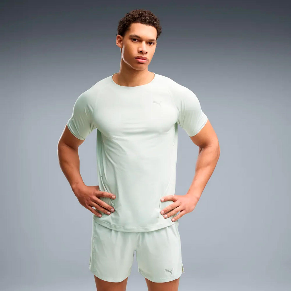 Puma Everyday Cloudspun  Löpartröja Herrar - ljusgrön